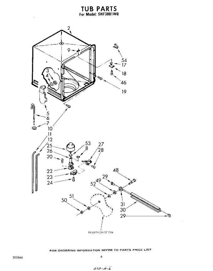 Diagram for SHF3801W0