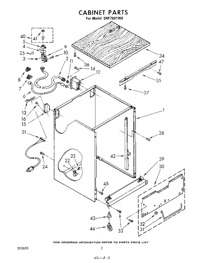 Diagram for SHF7801W0