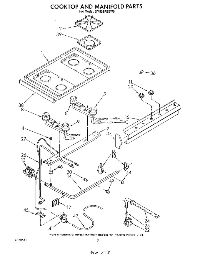 Diagram for SM958PESW5