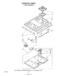 Diagram for 14 - Cooktop