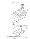 Diagram for 14 - Cooktop