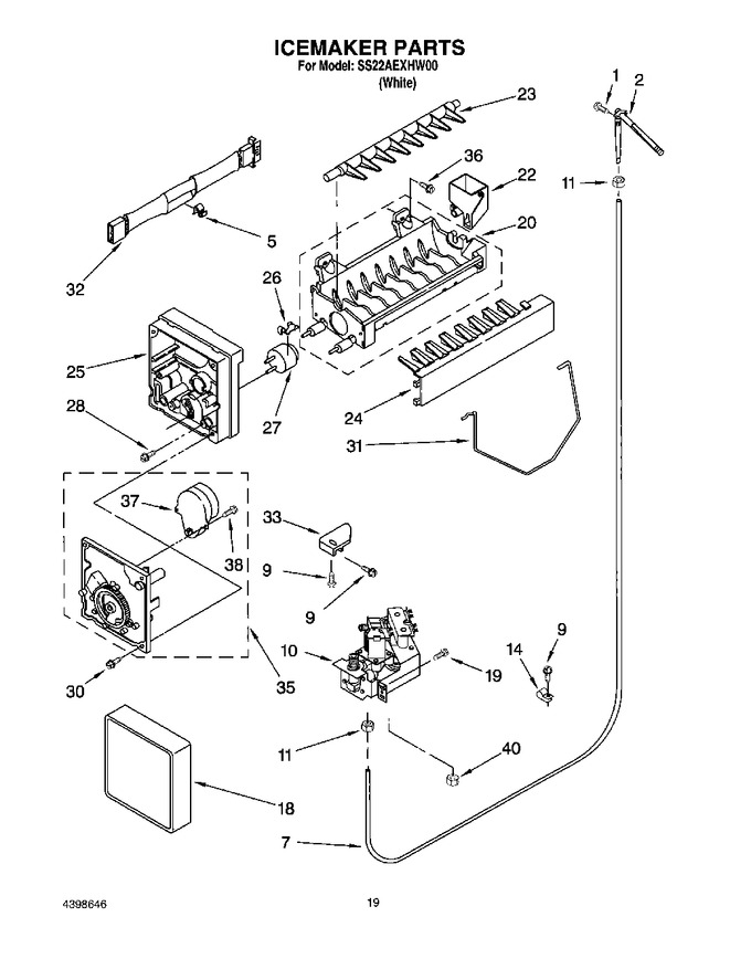 Diagram for SS22AEXHW00