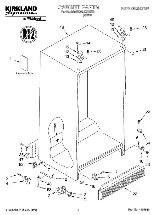 Diagram for SS25AEXHW00
