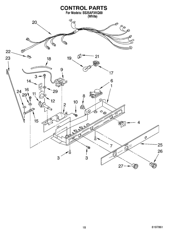 Diagram for SS25AFXKQ00