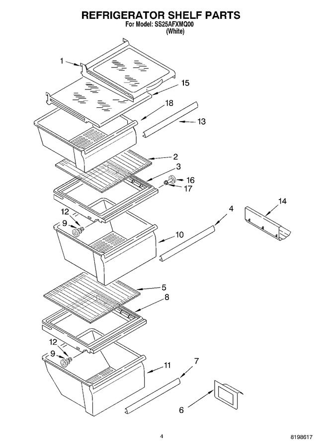 Diagram for SS25AFXMQ00