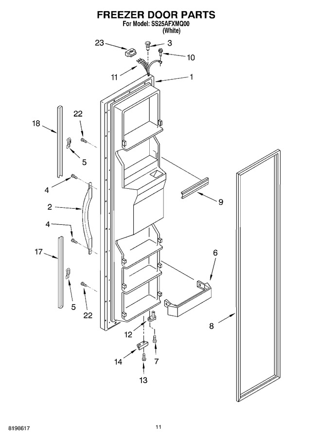 Diagram for SS25AFXMQ00