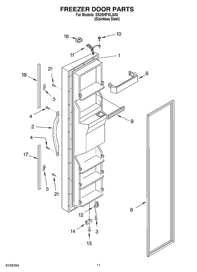 Diagram for SS25HFXLS00