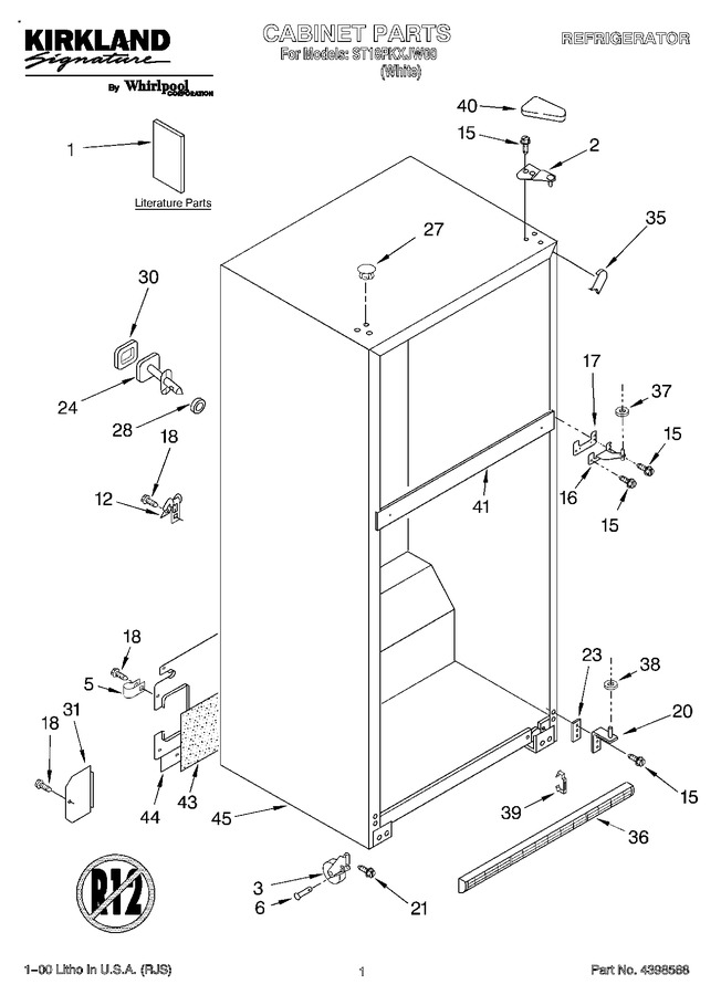 Diagram for ST18PKXJW00