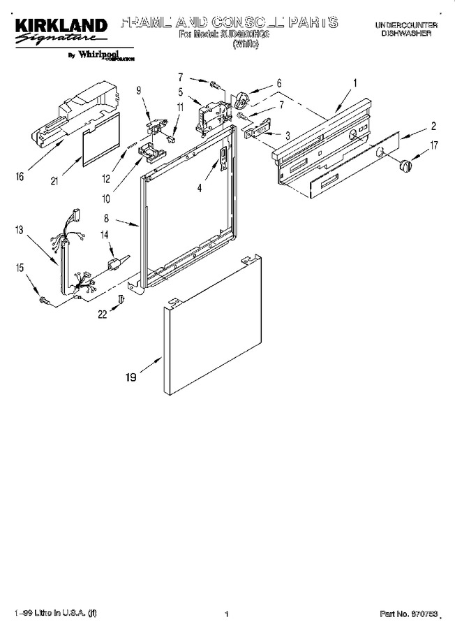 Diagram for SUD4000HQ0