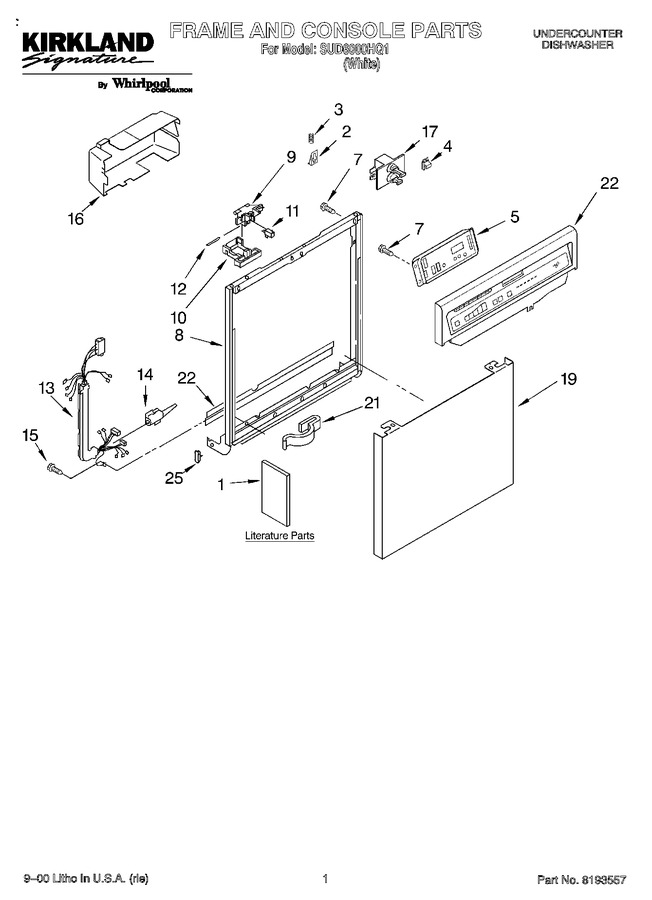 Diagram for SUD6000HQ1
