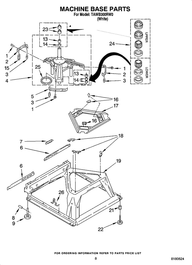 Diagram for TAWB300RW0