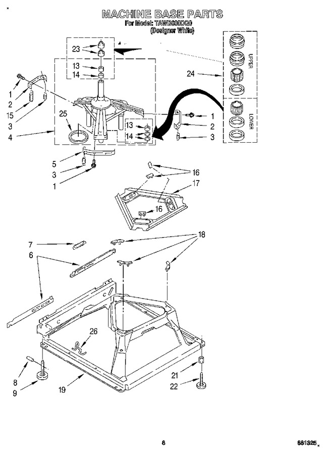 Diagram for TAWB600DQ0