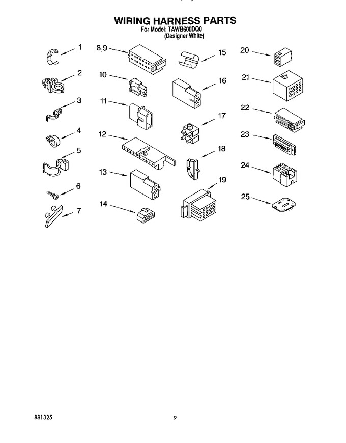 Diagram for TAWB600DQ0