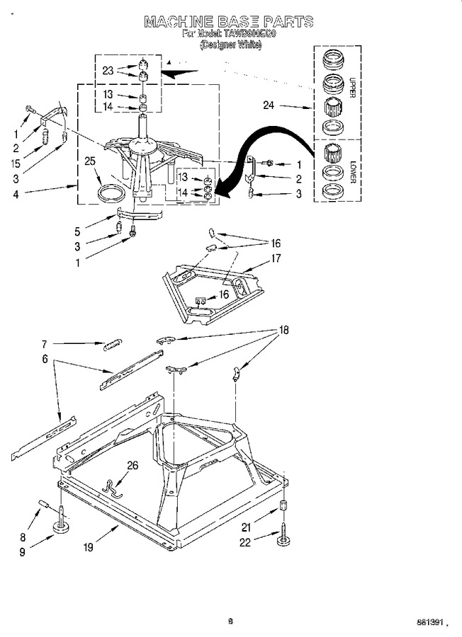 Diagram for TAWB600EQ0
