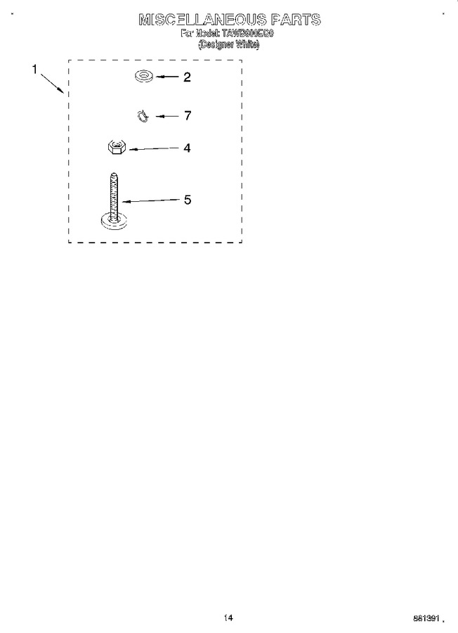 Diagram for TAWB600EQ0