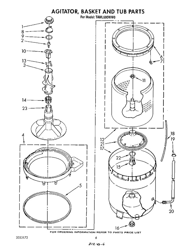 Diagram for TAWL600WN0