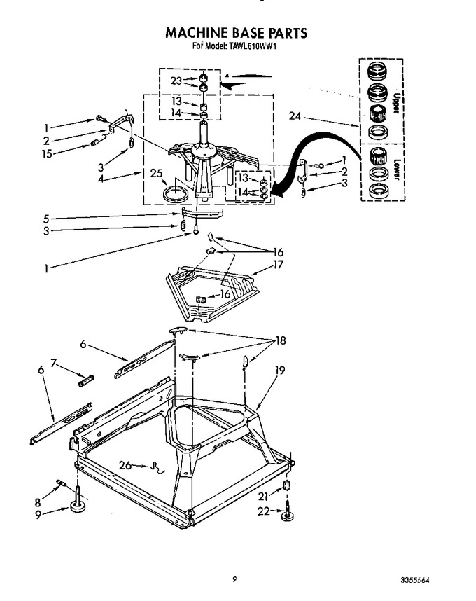 Diagram for TAWL610WG1