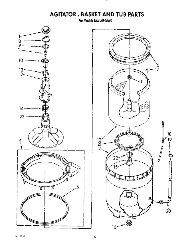 Diagram for TAWL650AN0