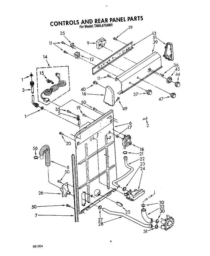 Diagram for TAWL670AW0