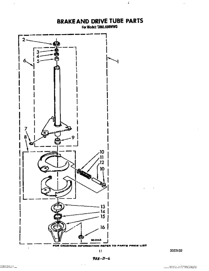 Diagram for TAWL680WW0