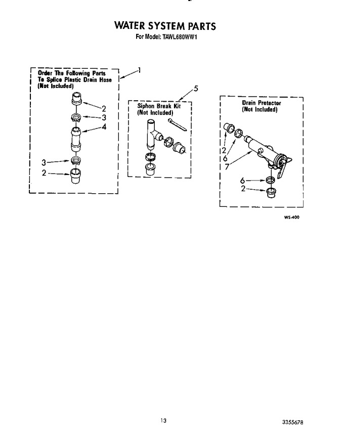 Diagram for TAWL680WW1