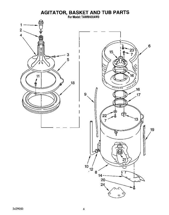 Diagram for TAWM400AN0