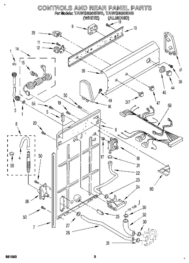 Diagram for TAWS680BN0