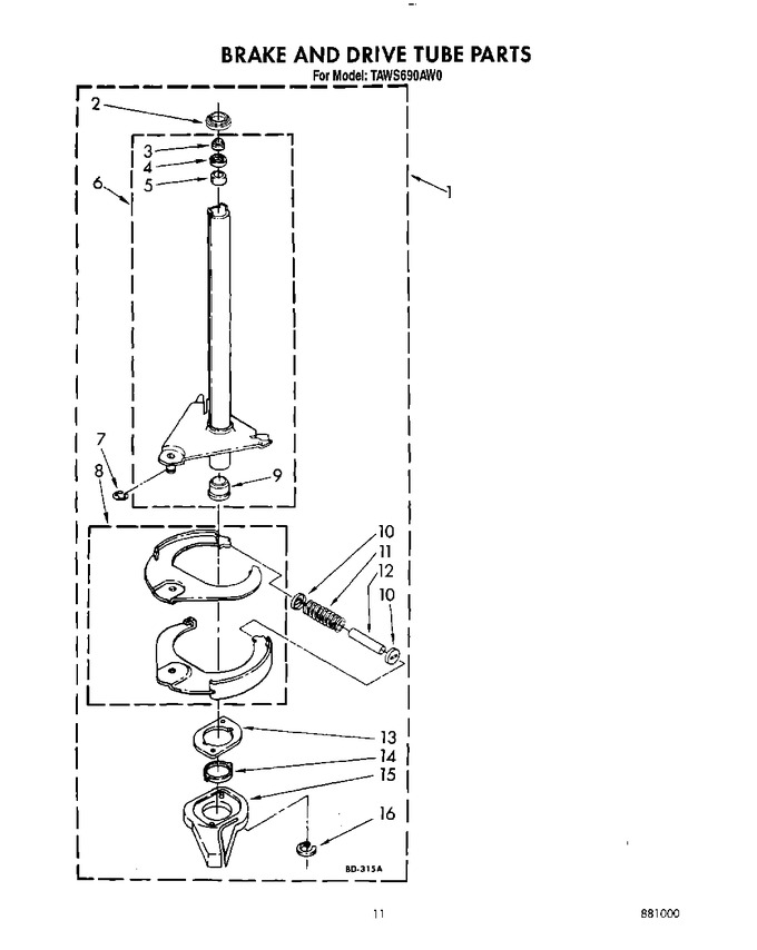 Diagram for TAWS690AN0