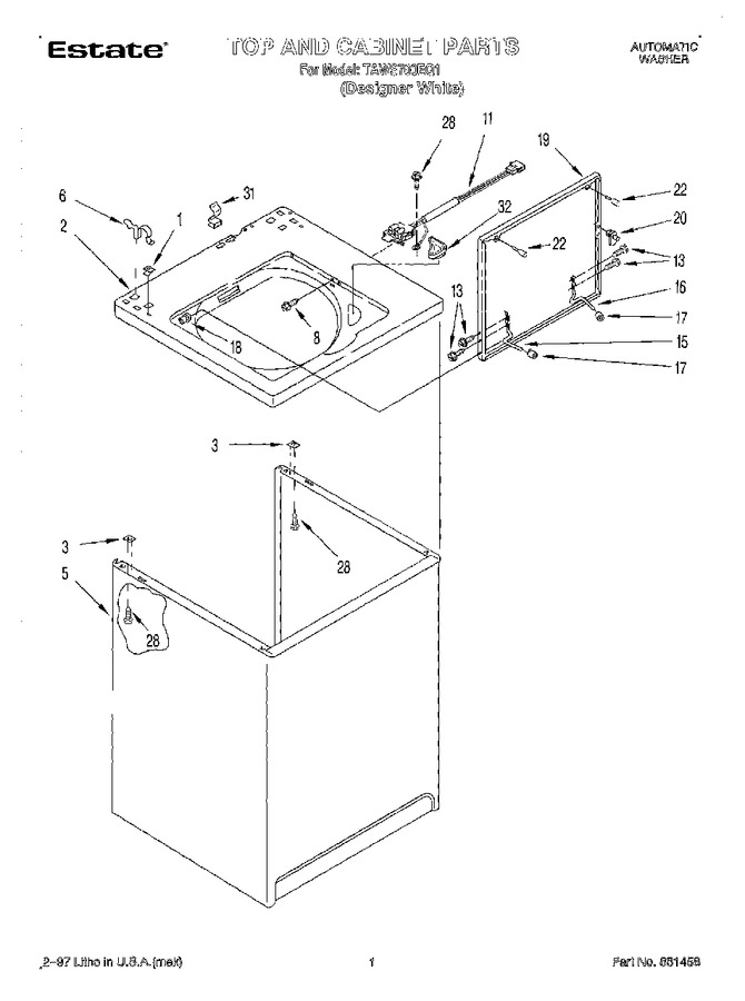 Diagram for TAWS700EQ1