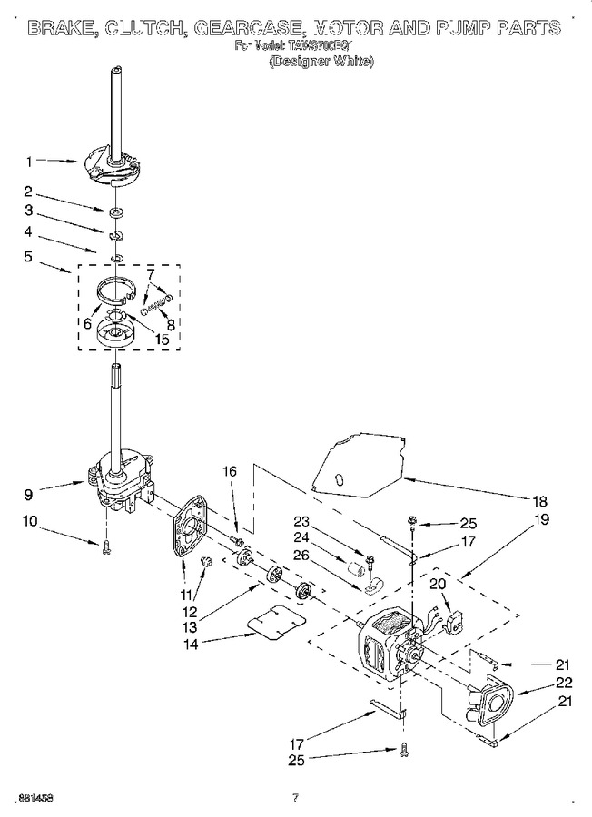 Diagram for TAWS700EQ1