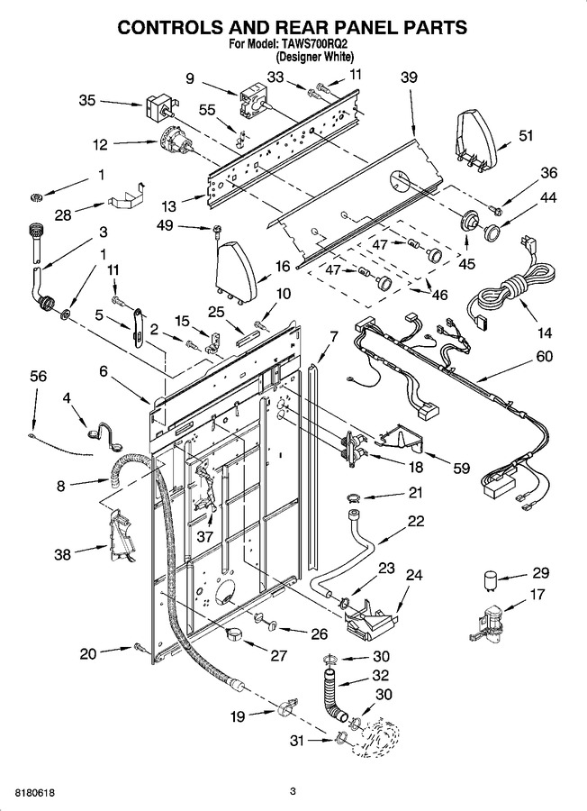 Diagram for TAWS700RQ2