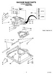 Diagram for 05 - Machine Base Parts