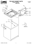 Diagram for 01 - Top And Cabinet Parts