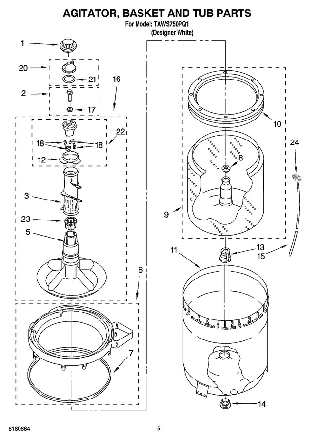 Diagram for TAWS750PQ1