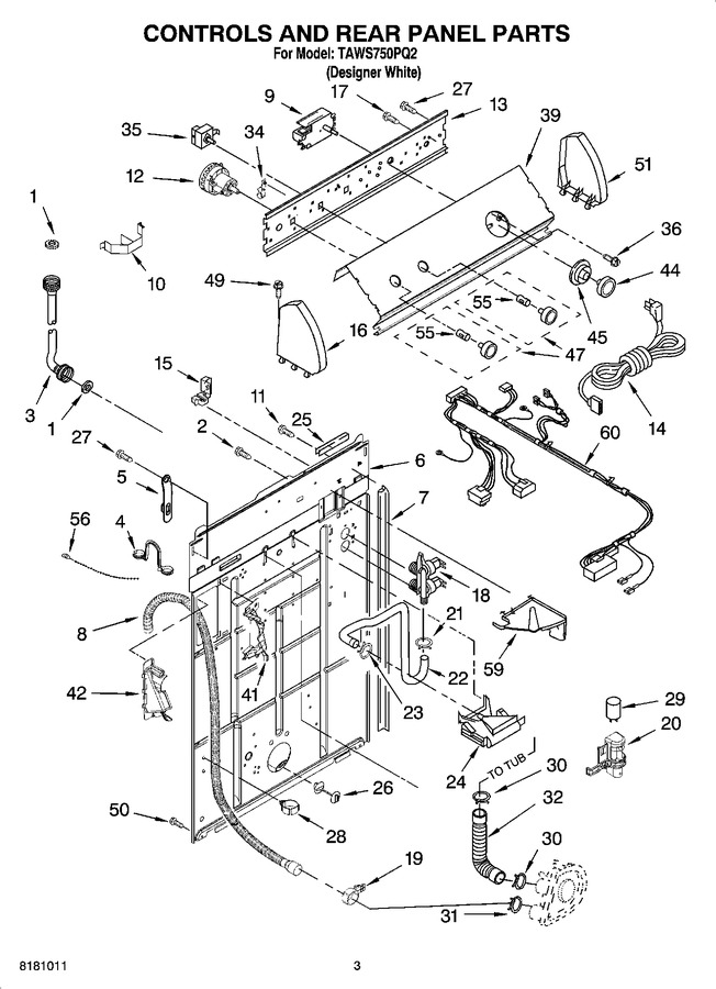 Diagram for TAWS750PQ2
