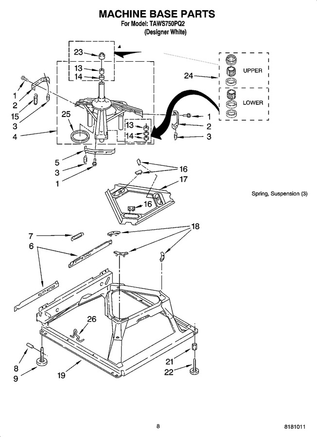 Diagram for TAWS750PQ2
