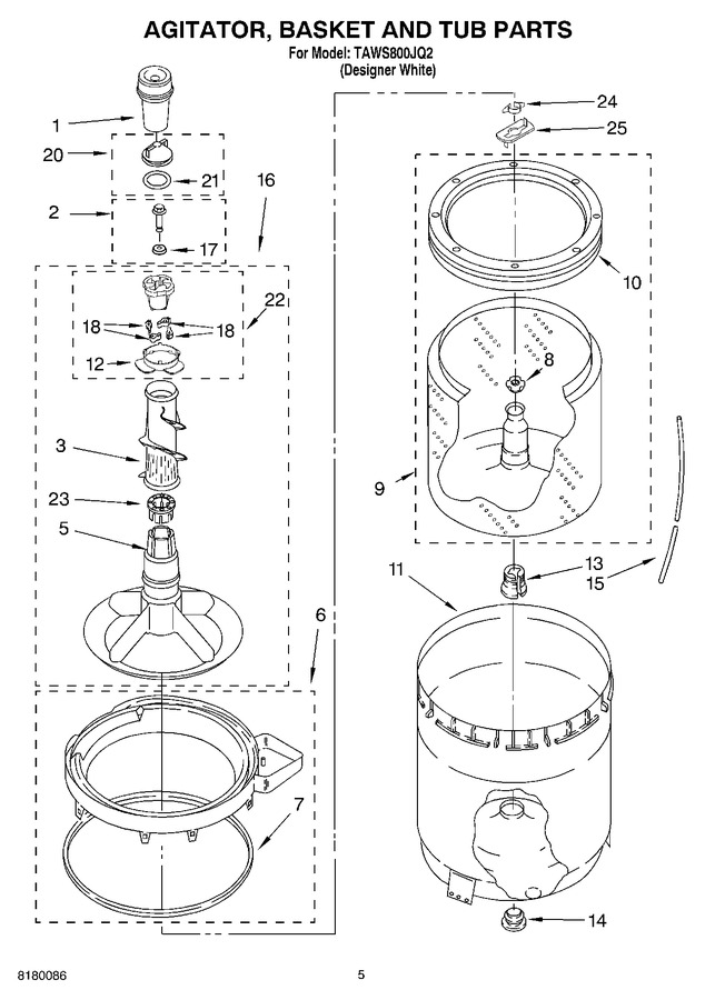Diagram for TAWS800JQ2