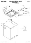 Diagram for 01 - Top And Cabinet Parts