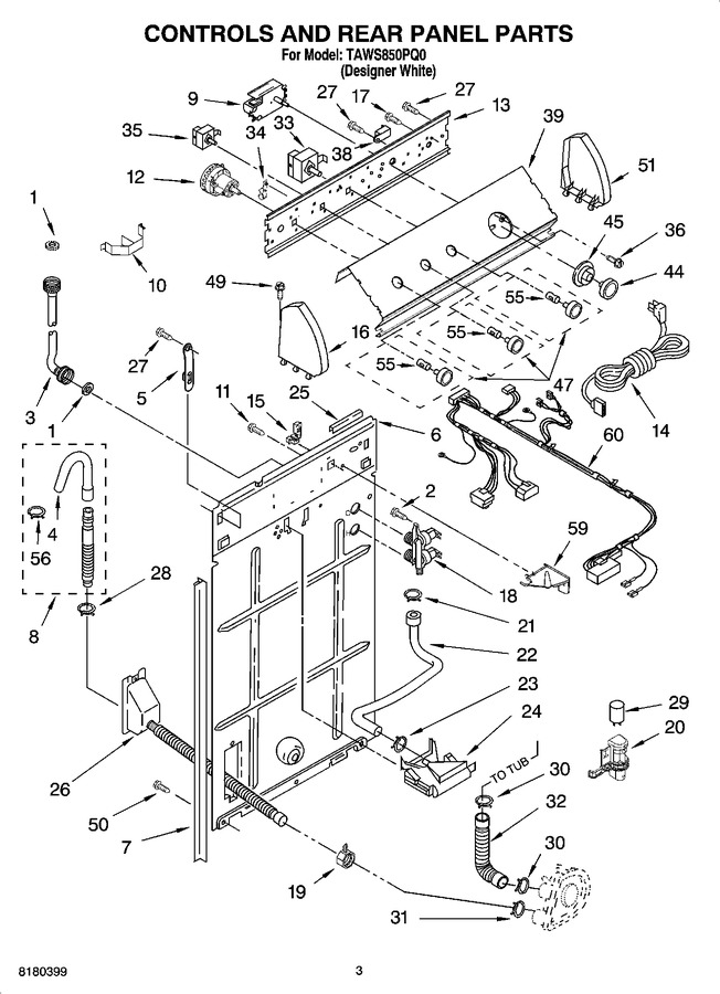 Diagram for TAWS850PQ0