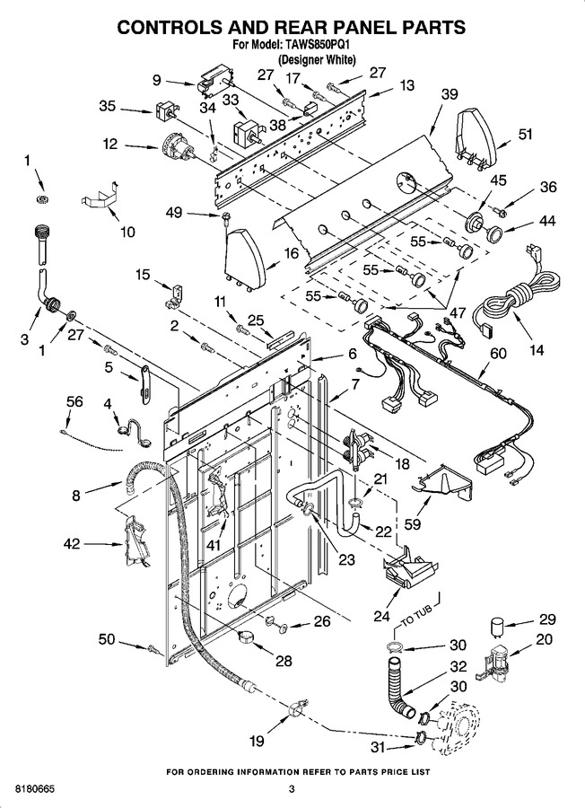 Diagram for TAWS850PQ1