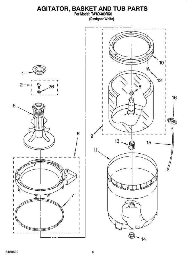Diagram for TAWX400RQ0