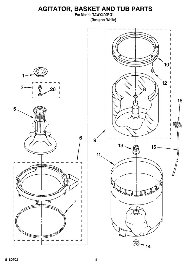 Diagram for TAWX400RQ1