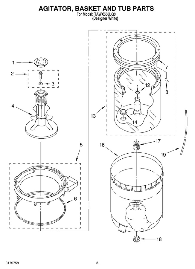 Diagram for TAWX500LQ0