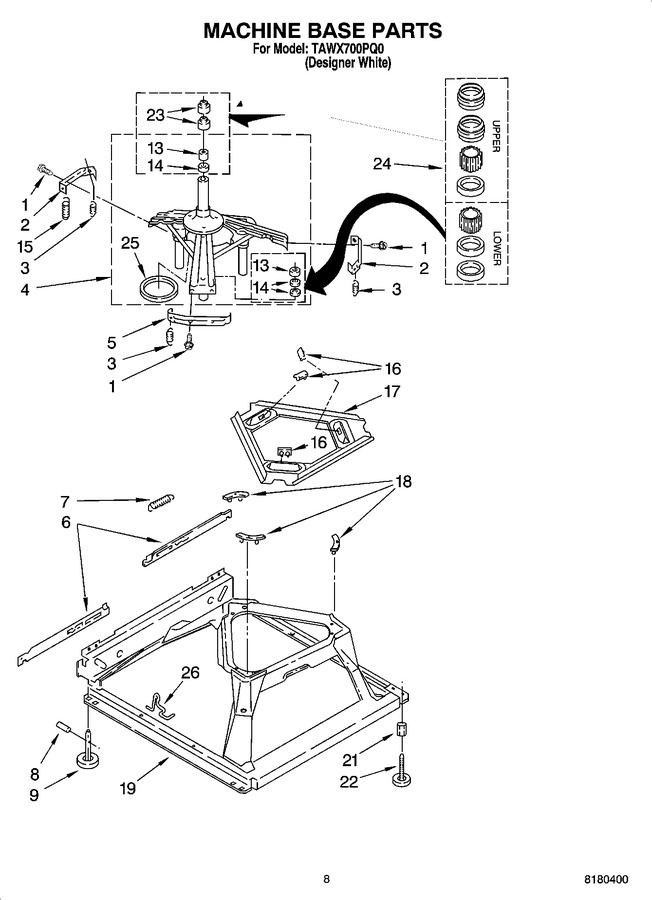 Diagram for TAWX700PQ0