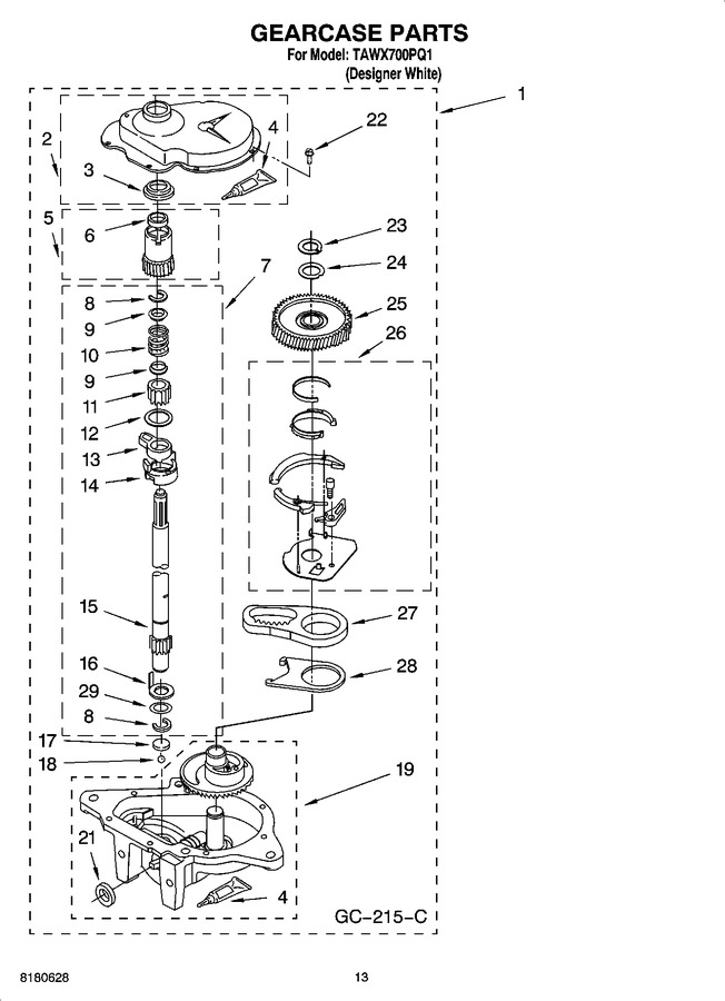 Diagram for TAWX700PQ1