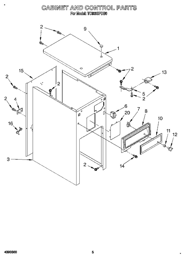 Diagram for TC800SPDB0
