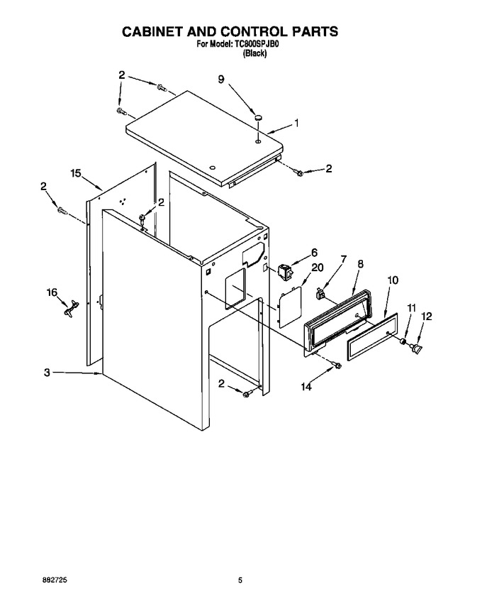 Diagram for TC800SPJB0