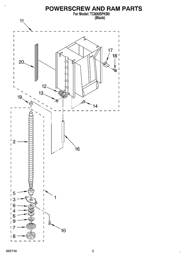 Diagram for TC800SPKB0