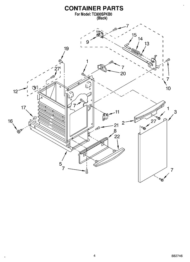 Diagram for TC800SPKB0