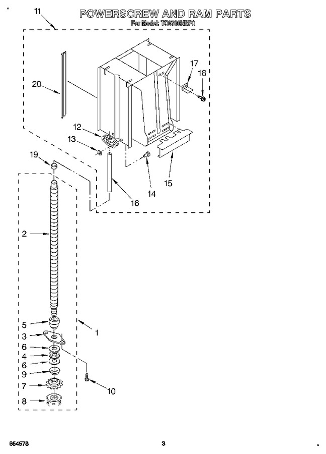 Diagram for TC8700XBP0